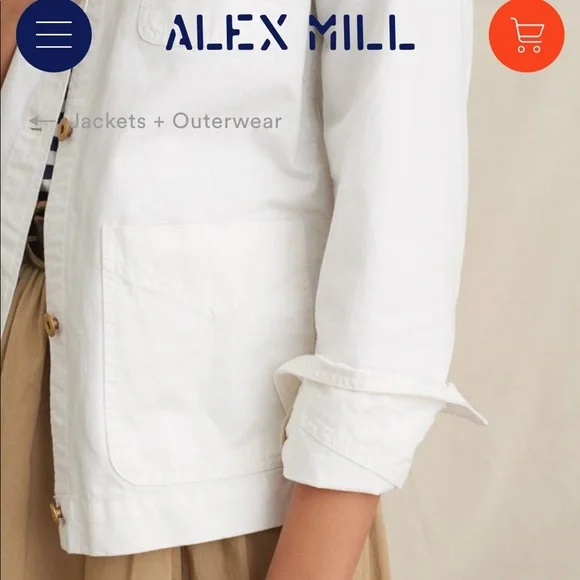 Alex Mill Work Jacket XS Barn Jacket - Picture 10 of 16